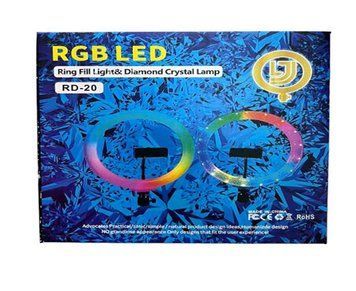 Лампа кільцева RGB RD 20 (40) 01420 фото